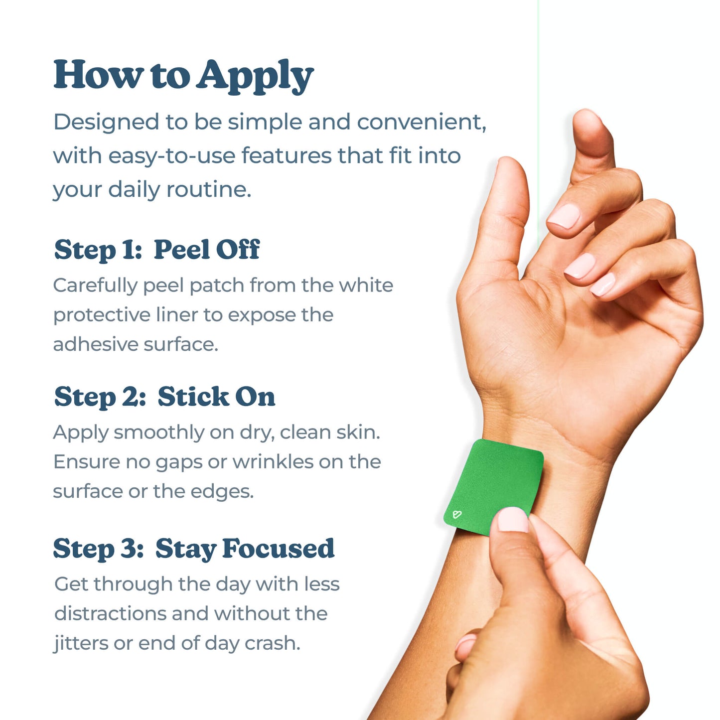 Stay Focused Patches +  1 Refill